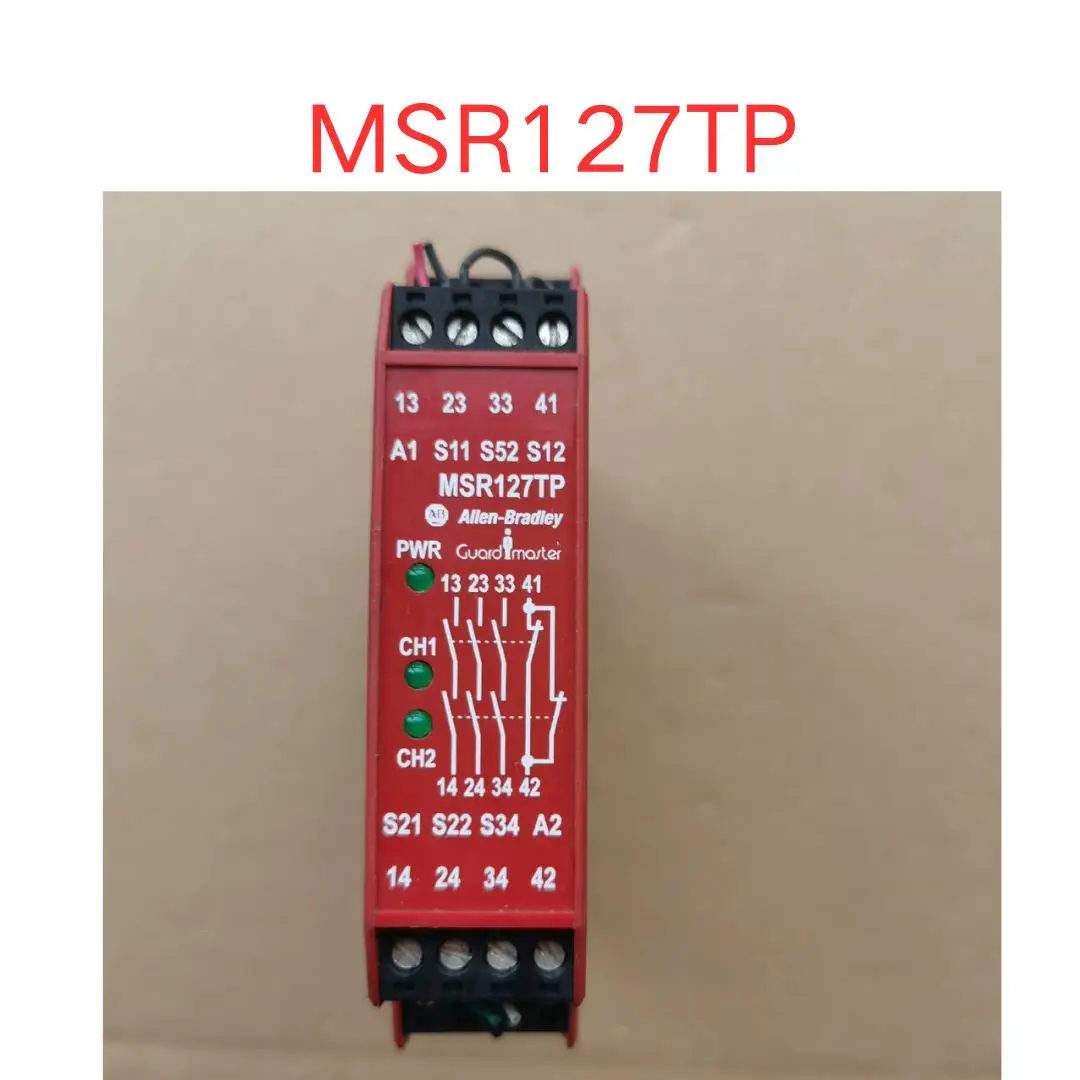 

used MSR127TP safety relay test ok Fast shipping