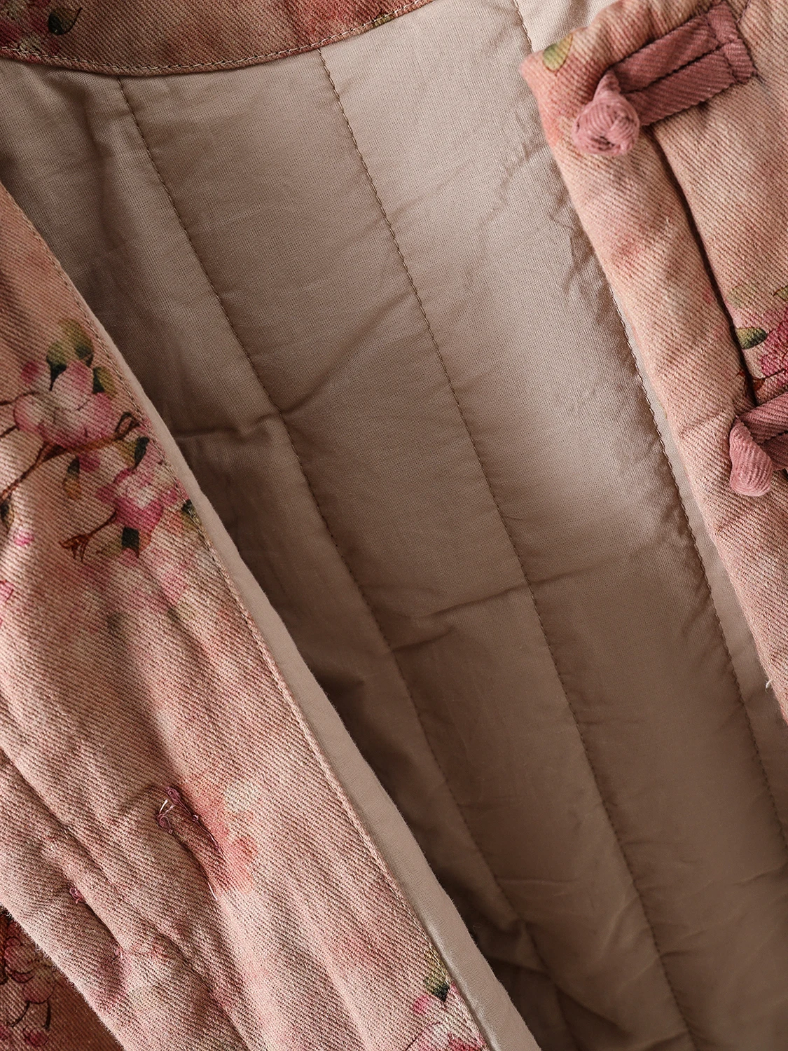 

Женская хлопковая куртка Thiened в китайском стиле в стиле ретро, национальный тренд, хлопково-льняной воротник на пуговицах с принтом, теплая хлопковая одежда