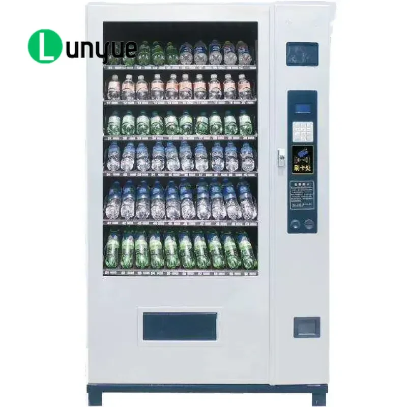 Vending Machine for Supermarket Snacks and Beverages with SDK Touchscreen LCD Display Self Service Retail Store Equipment