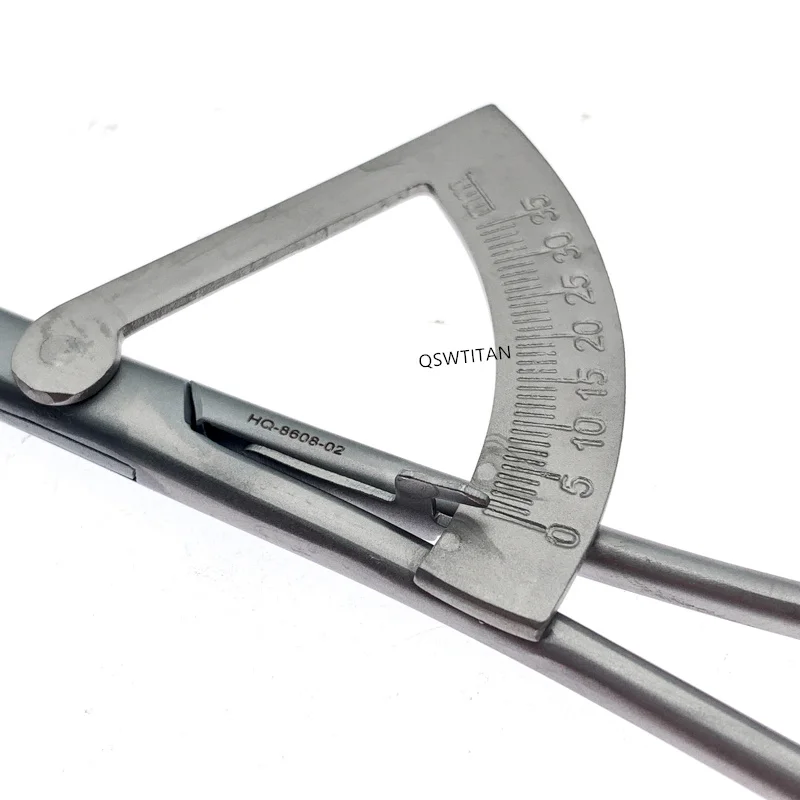 Bone Reduction Forceps Small Pointed Bone Forceps with Rule Stainless steel orthopedics surgical Instruments