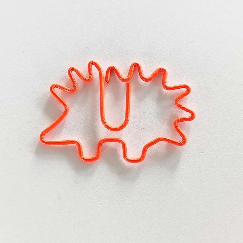 Hedgehog Paper Clip Metal Animal Paper Clips Custom Styling Paperpin Cartoon Hedgehog Paperclips Styling Pins
