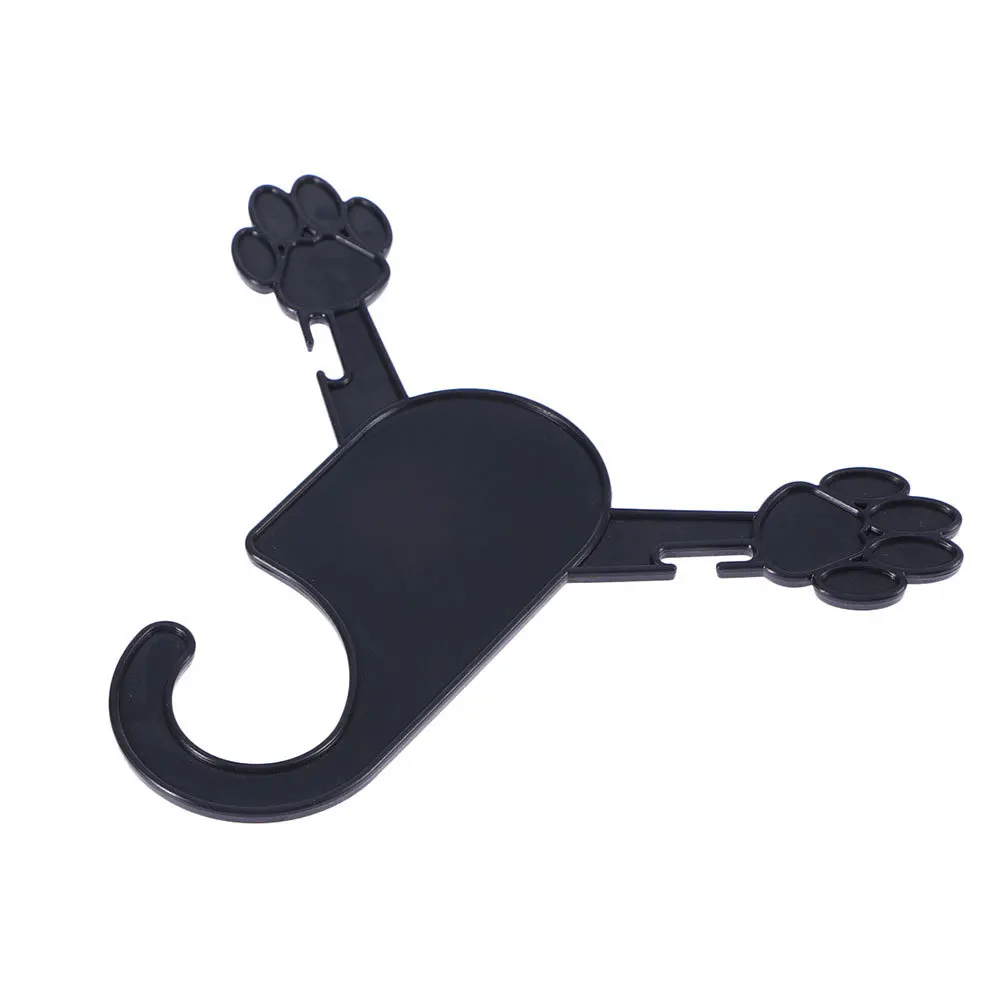 

12Pcs Pet Clothes Hanger Strong Plastic Rack for Dog Cat Garments Efficient Space Usage Footprint Layout Suitable for Outdoor