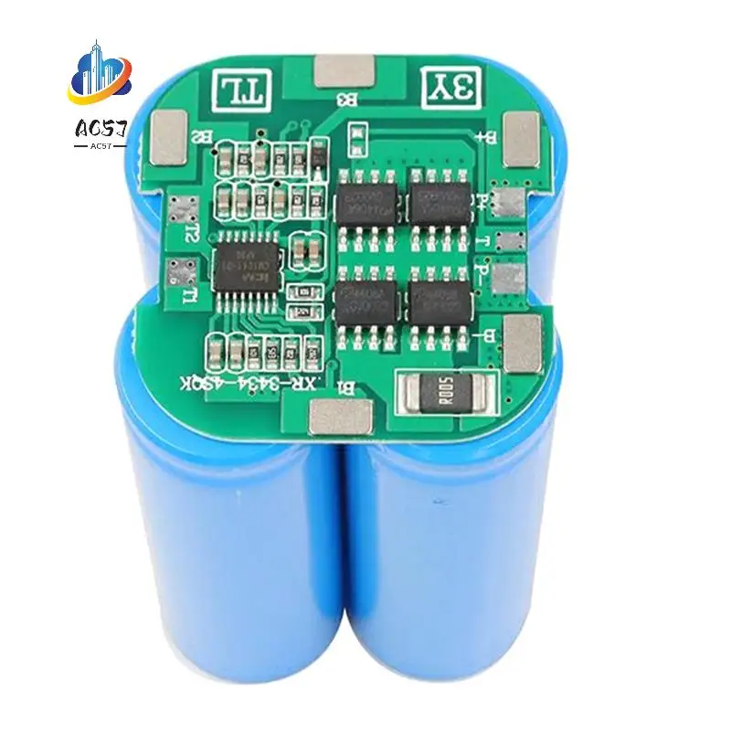 AC57-4S BMS 8A 14.8V 18650 Li- Lithium Battery Charge Board Sweeping Machine Solar Lithium Battery Protection Board