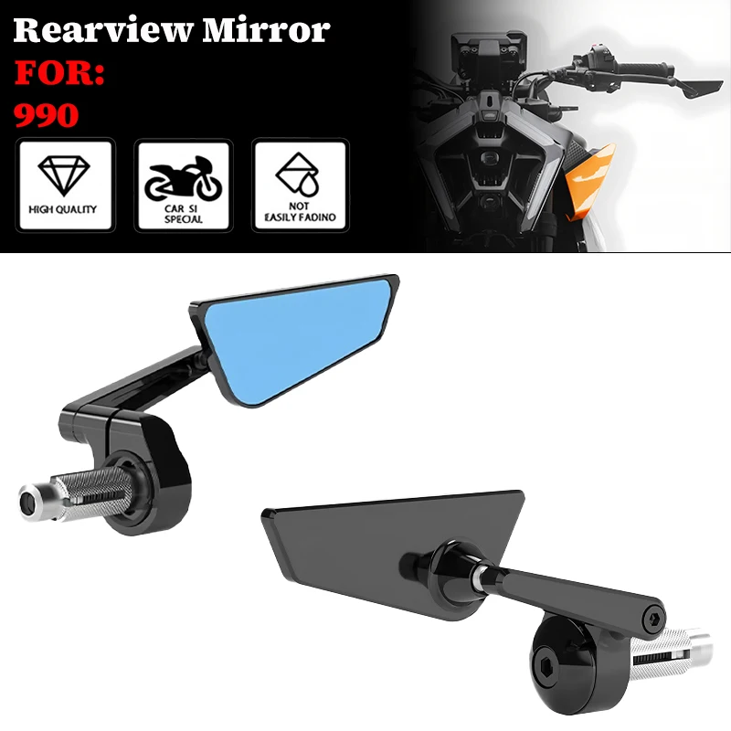 

For DUKE990 DUKE990 R Duke 990 790 890 Motorcycle Rearview Mirrors Scooter Bar End Handlebar Mirror Rear View Mirror Accessories