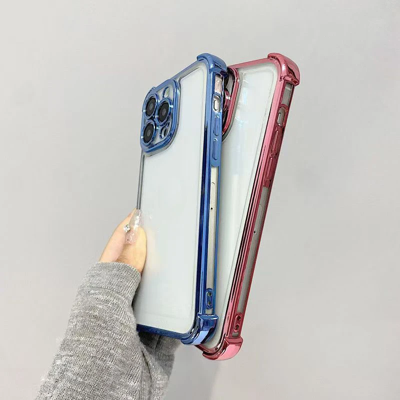 For Apple iPhone 14 Pro Case iPhone 14Pro A2890, A2650, A2889, A2892 Phone Case Four corner airbag anti fall soft shell Cover