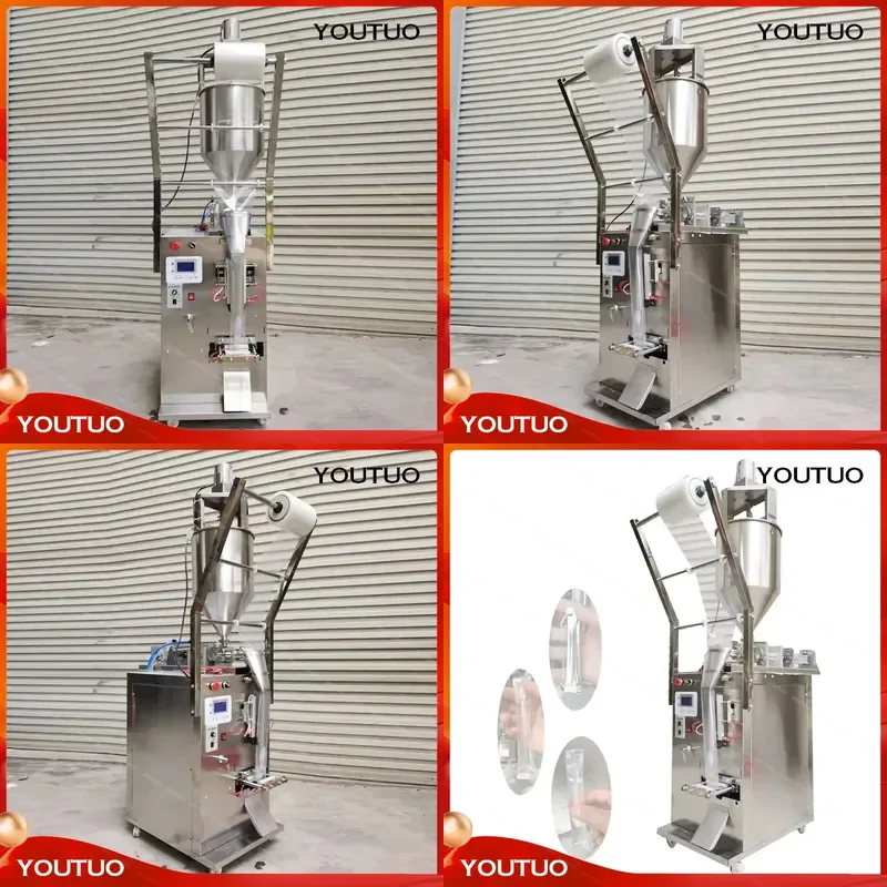 Packaging Machine   Liquid Paste Quantitative Filling Sealing Packing Integrated  ming Packing Machine With Stirring