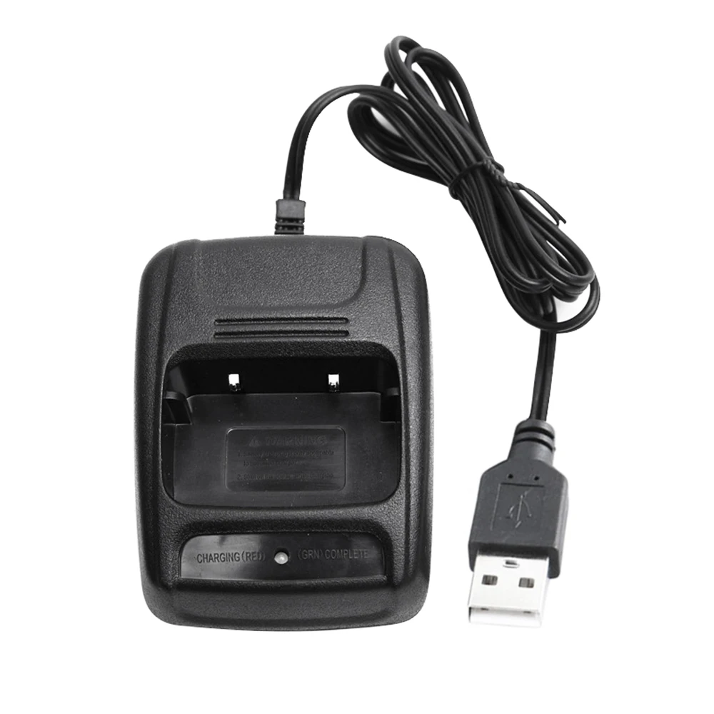 Baofeng-Adaptador de cargador USB para walkie-talkie, soporte de Radio bidireccional, base de carga USB para BF-888s, accesorios para BF-C1