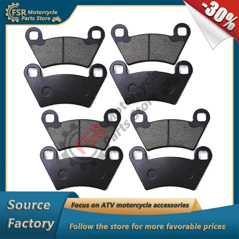 BRAKE PAD,FOR POLARIS RANGER 400 500 570 800 900 1000 SPORTSMAN RZR,P/N:2202413 2202097 1910672 1910514,QUAD PARTS