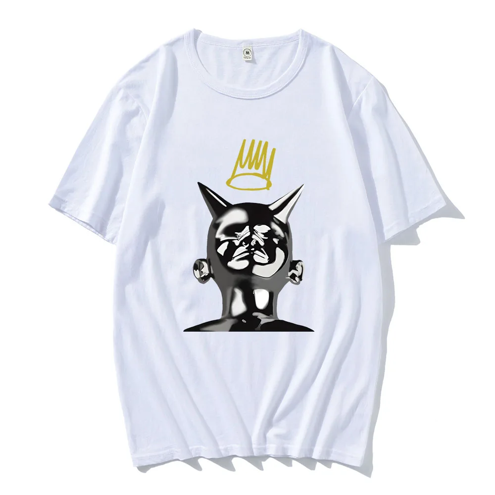 JJ. Cole Rapper R.I.P T-shirts Short Sleeve Men Women Tee-shirt Hip Hop Cotton Comfortable Tshirts Graphic Printing Tees Tops