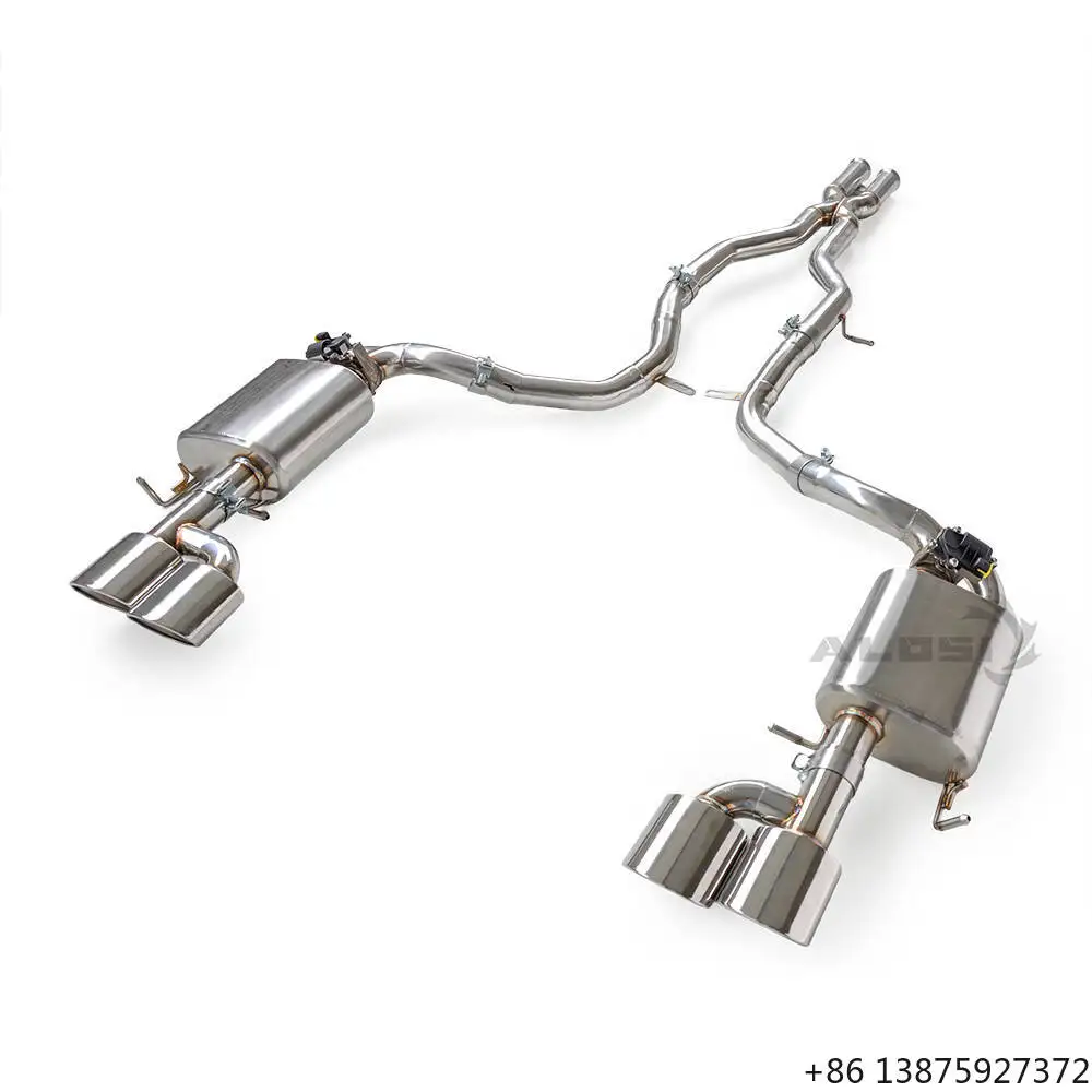 Valvetronic Catback Exhaust for  W204 C280 C300 3.0 2007-2014 Stainless Steel Valve Performance Muffler
