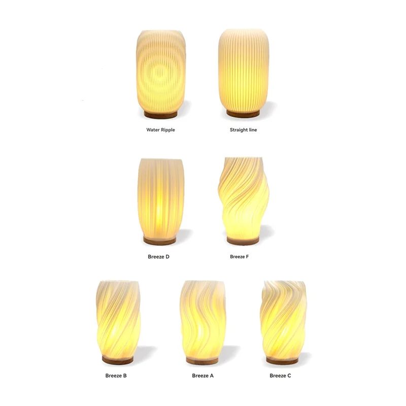 

Vlag Bedside Lamps For Nightstand Lamp Vintage Striped Small Night Light Lamp For Study & Decoration