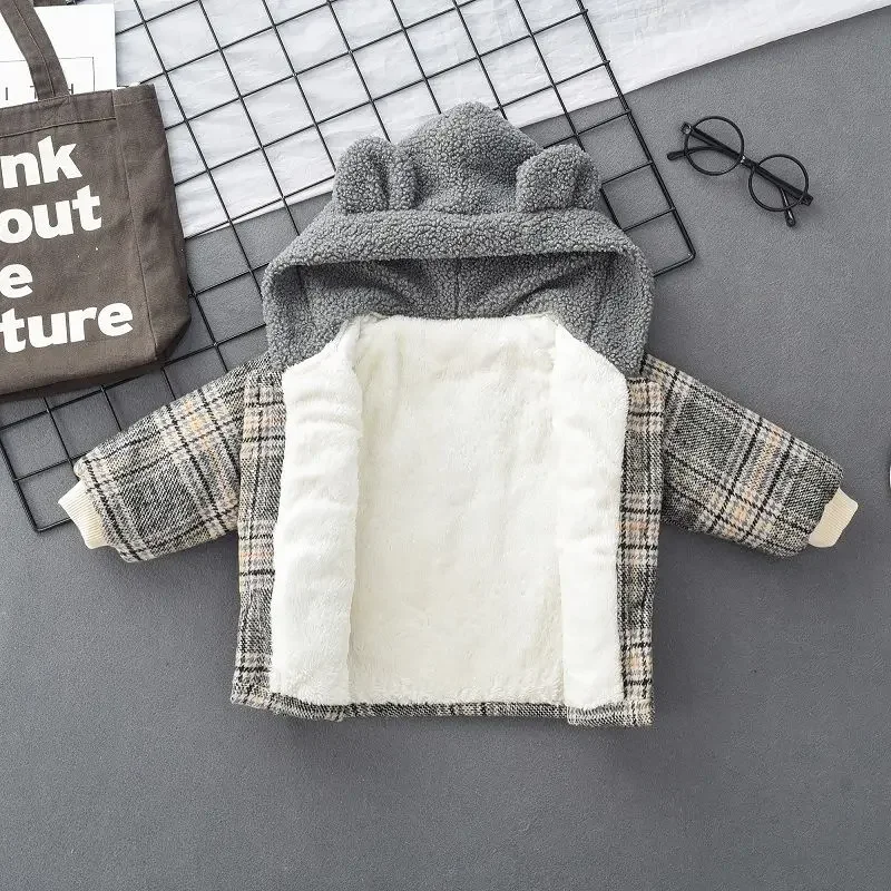 2023 New Infant Coat For Baby Jacket Autumn Winter Jacket For Baby Boys Costume Toddler Kids Coat Newborn Baby Clothes 1-8Vyear