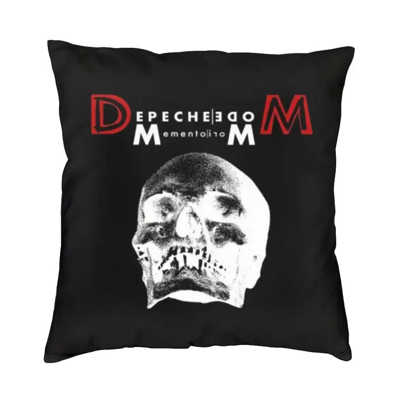Depeche Cool Mode Heavy Metal Rock Band Modern Pillow Cover Bedroom Decoration Car Cushion Case