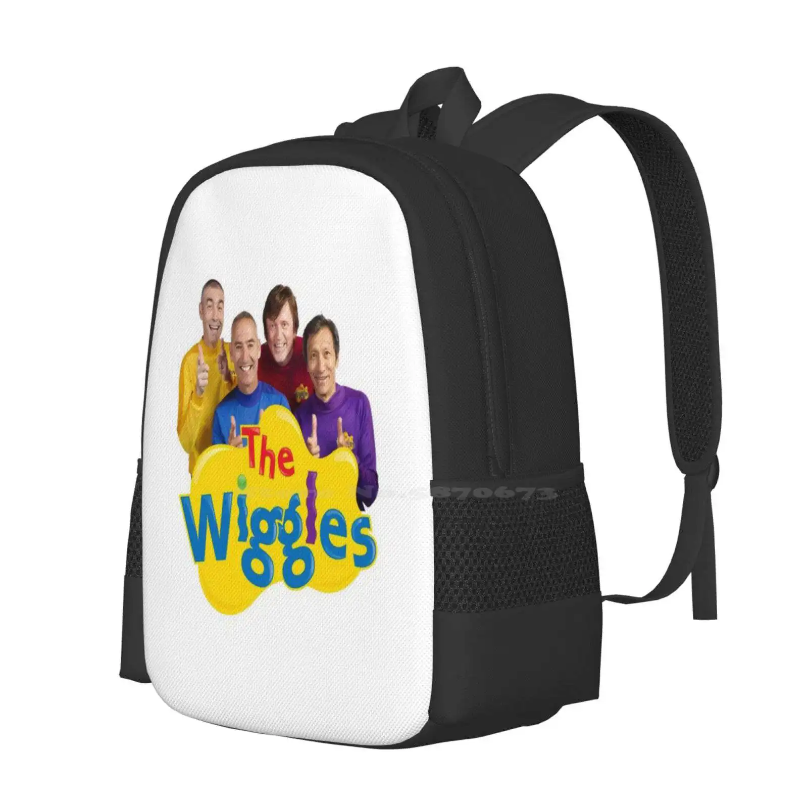 Best Selling-The Wiggles Merchandise School Bag Big Capacity Backpack Laptop The Wiggles Stuff The Wiggles Sweater The Wiggles