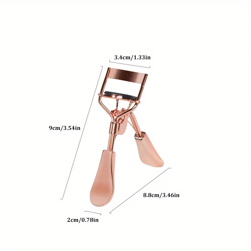 عالية الجودة رمش بكرة الشعر رمش بكرة الشعر الملقط مقبض منحني طويلة الأمد الشباك العين ماكياج أداة التجميل 1 قطعة #6