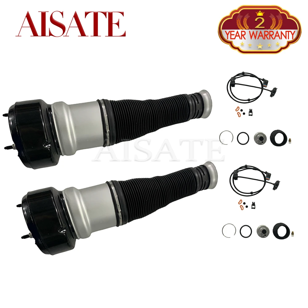 

2x Front Rear Air Suspension Spring Bag For Mercedes Benz S-Class W221 S550 S600 2WD 4WD 2005-2013 2213204913 2213205513