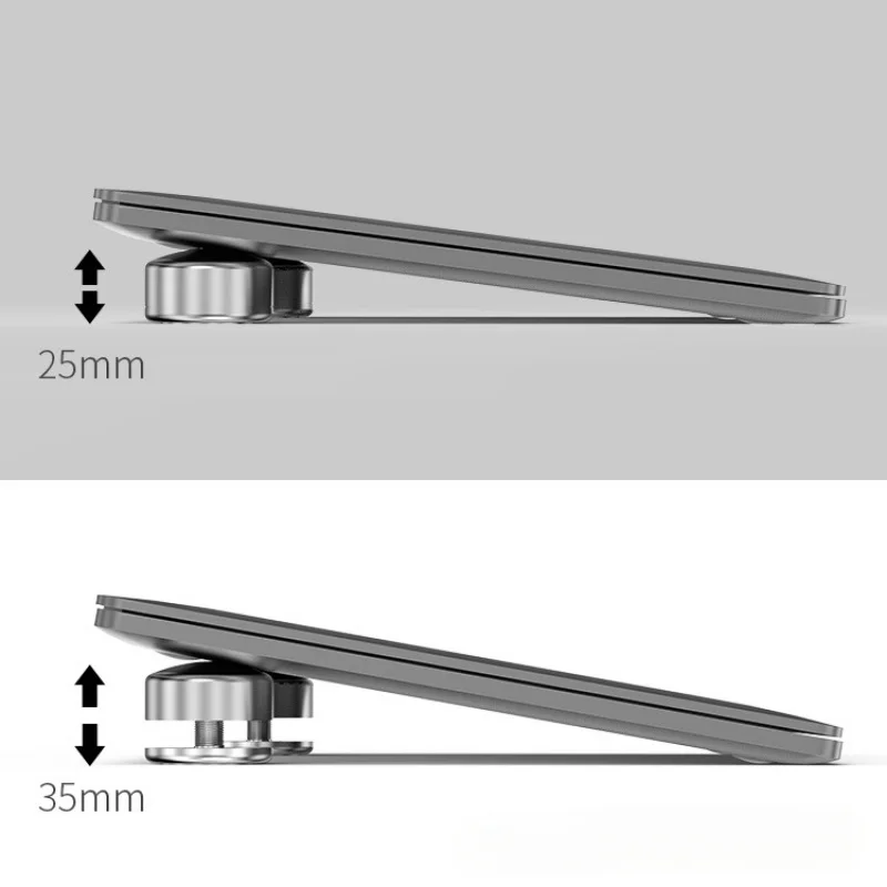 Для ноутбука JIUSHARK, подставка для ноутбука 11-17,3 дюйма, охлаждающая подставка для компьютера, алюминиевый подъемник, портативный dSD