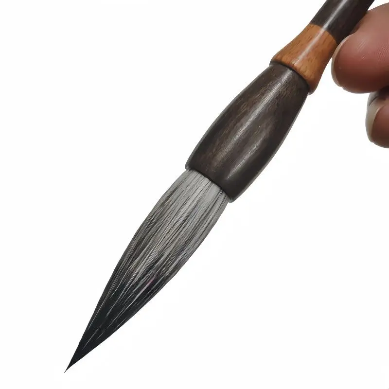 High-grade Fox Hair Calligraphy Brush Professional Grade Large Regular Script Brush Traditional Chinese Painting Landscape Brush