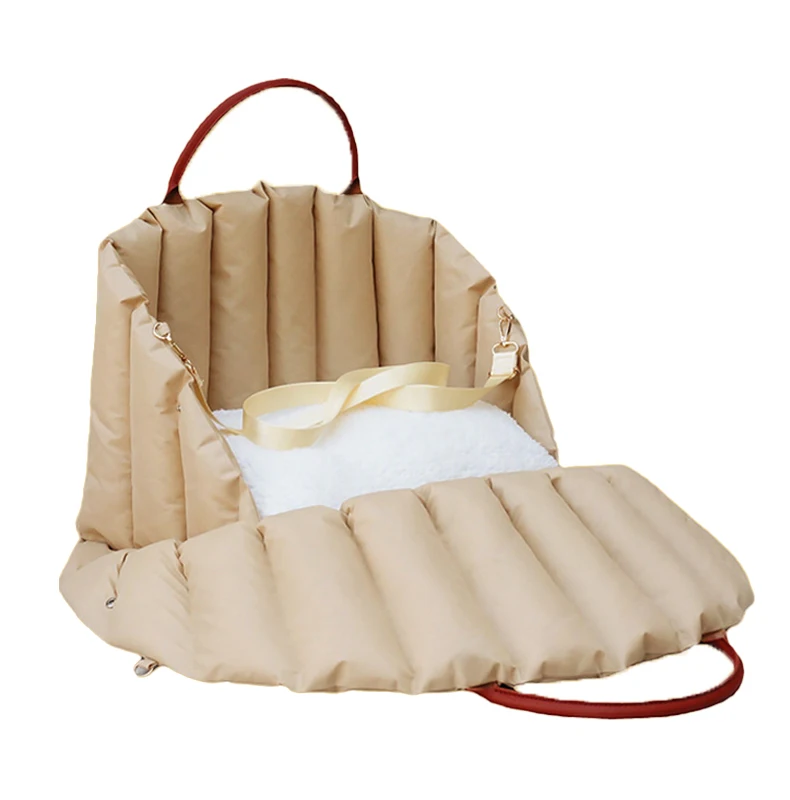 

XW Pet Tote Bag Travel PU Dog Car Seat Travel Cat Bed Travel Bag Dog Products