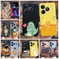 For Realme C51 C53 Case Cute Fashion Cartoon Cover Soft Silicone Phone Case For Realme C53 C 51 RealmeC51 RealmeC53 Fundas Coque