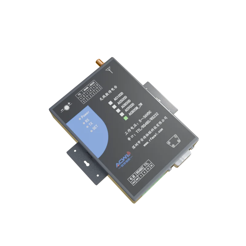 100mW Industrial Grade LoRa Data Transceiver AC800MD for Smart Metering Oil Field Mining & Meteorological Monitoring Application