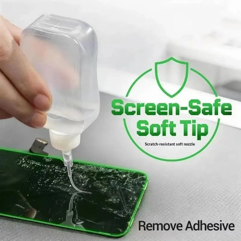 2/3PCS 2UUL CL51 CL52 SoftSafe Bottle 50ml Screen-Safe Soft Tip Dispenser For Phone Repair Green Transparent