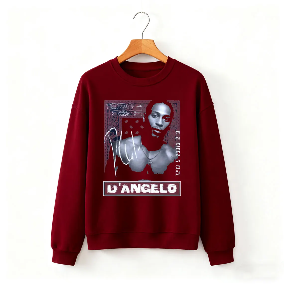 ألبوم D'Angelo Voodoo Neo Soul 90s R&B ألبوم السكر البني جولة موسيقية عتيقة Merch Soulquarians Erykah Badu Fanmatching هوديس