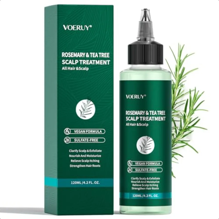 

Scalp Treatment Rosemary Refreshing Scalp Treatment with Tea Tree Clarifying Build Up Purifying LeaveIn Scalp Detox for Dry Itc