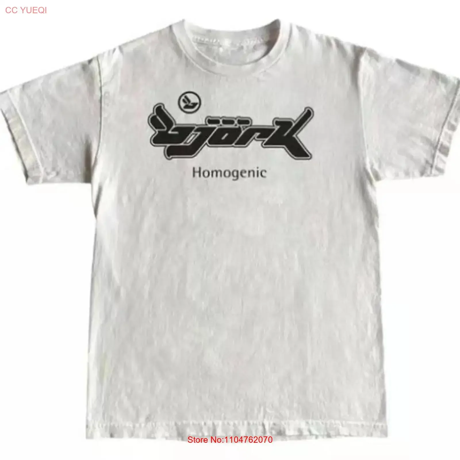 bjork homogenic T Shirt long or short sleeves vintage Washed Comfortable Unisex Top For Everyday Wear Breathable streetwear