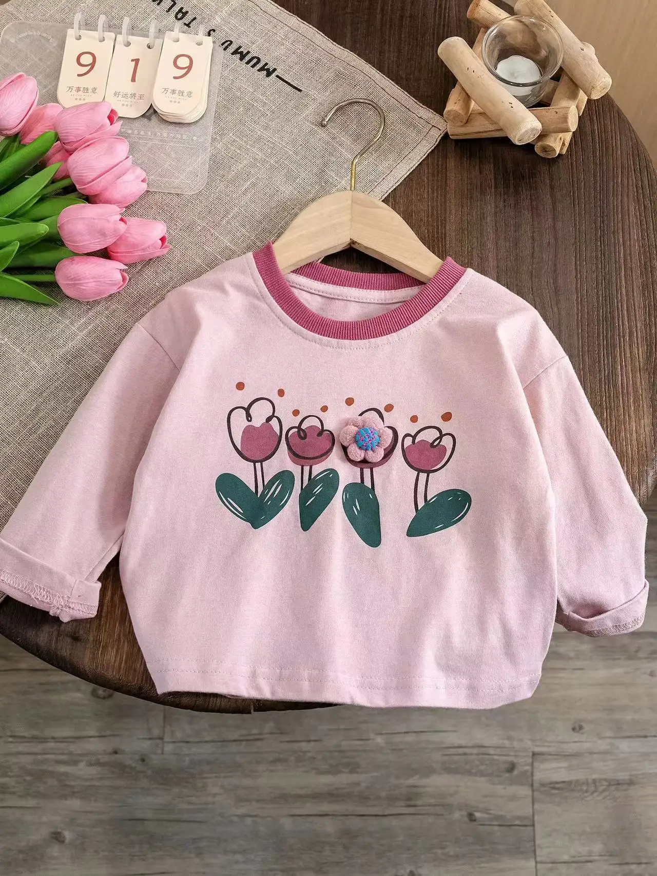 2025 Girl\'s Spring Long Sleeved T-shirt Baby Girl\'s Western Style Hoodie Children\'s Casual Clothes Baby\'s Versatile Princess Top