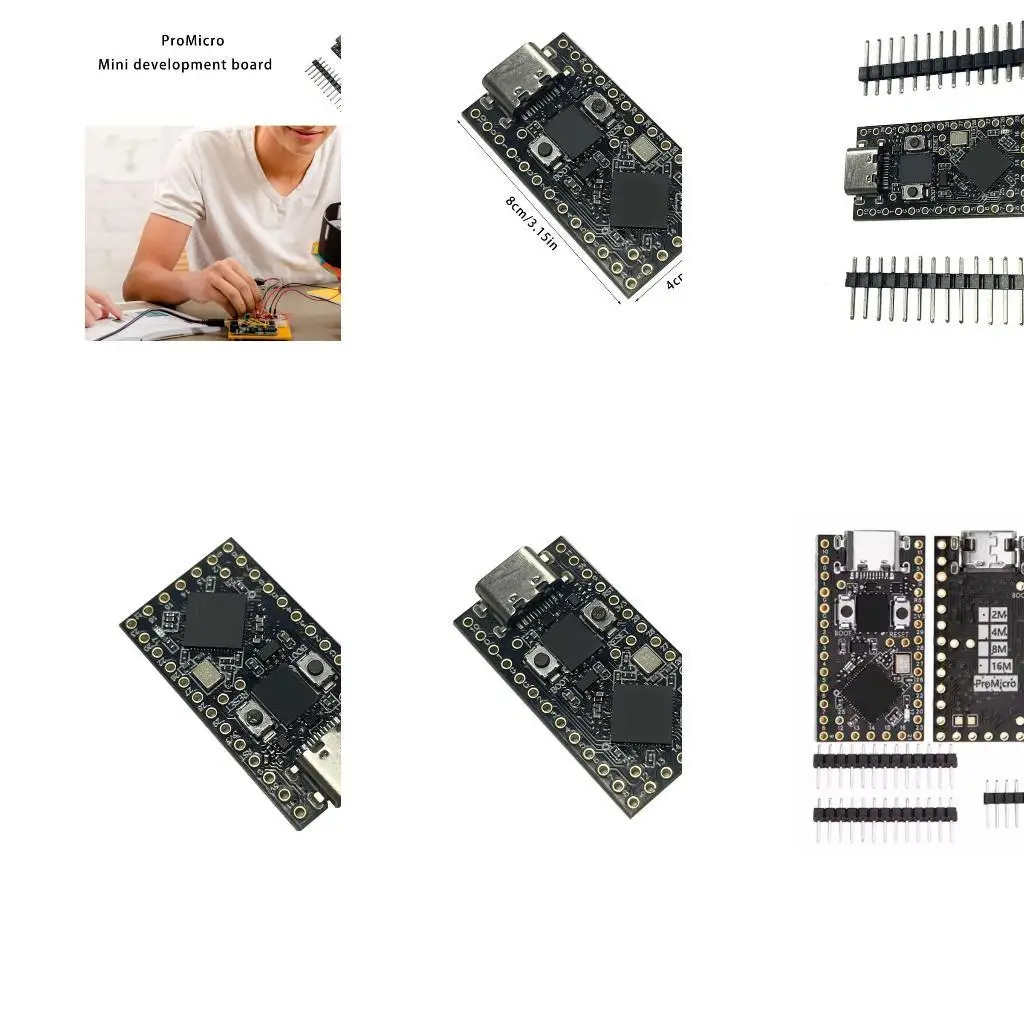 

652F Educational Electronics ProMicro RP2040 Chip 133MHz Clock Speed For Embeddeds Programming Practice