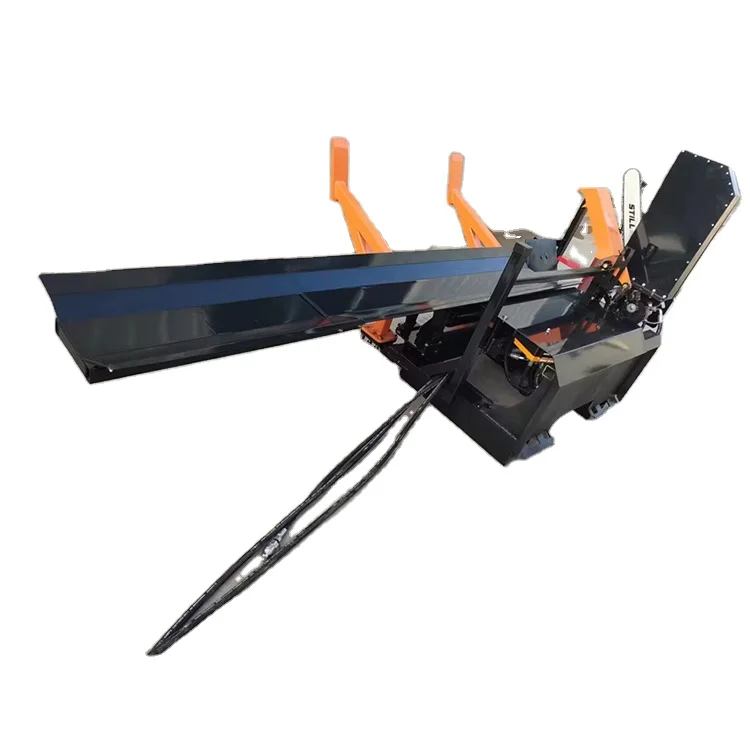 Firewood Processor 15T  Engine Log Splitter with Log Lifter 4-Way Splitting 400mm Diameter EPA Certified Machine