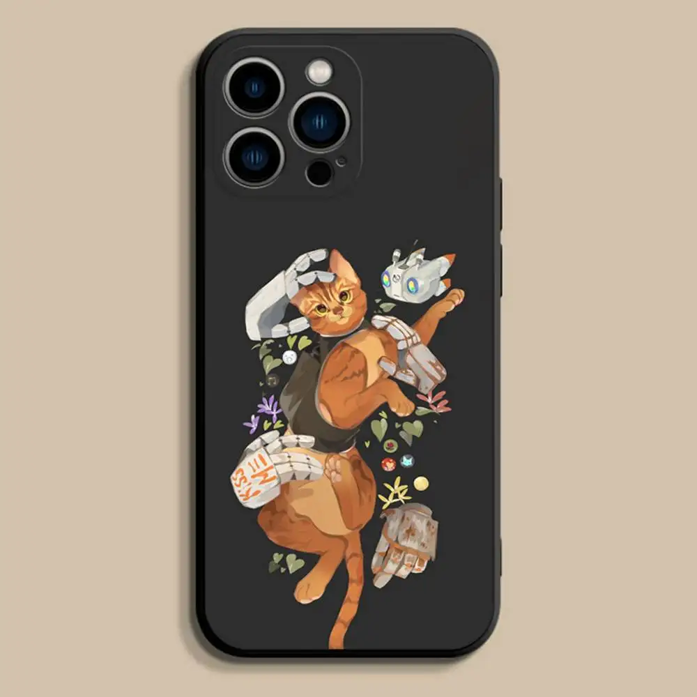 Anime S-Shiina Mashiro Phone Case For iPhone 17,16,15,14,13,12,Pro,Max,Plus,E,SE4,Air,Mini Black Soft Cover