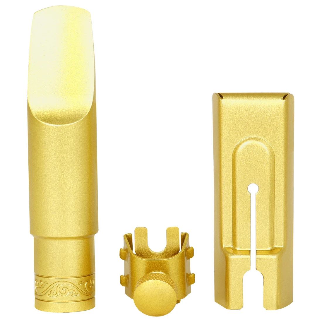 SLADE ألتو ساكسفون المعبرة Headjoint النحاس نحى مطلية بالذهب Slipcap تصميم الناي رئيس المهنية الساكسفون ساكس أجزاء #4