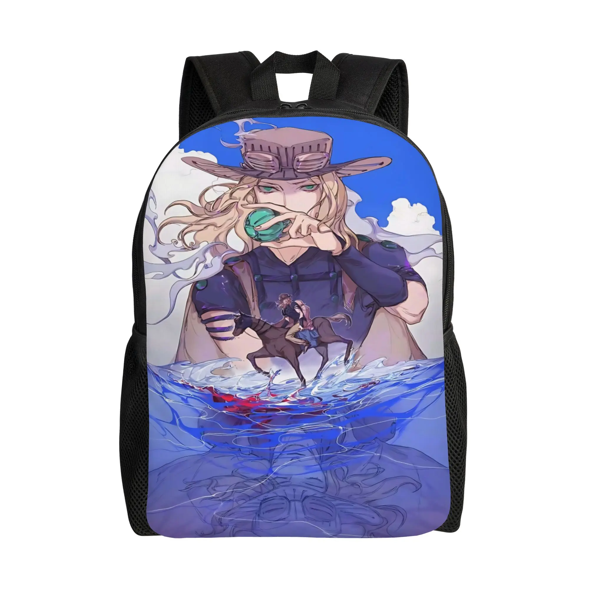 

ita bag JOJO STEEL BALL RUN Daypack funko pop mochila Kawaii Office Work Sturdy Shoulder Rucksack