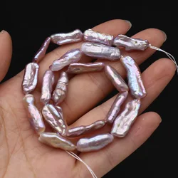 Purple Irregular Shape Natural Freshwater Pearls Pipa Beads High Quality Pearls for Jewelry Making DIY Necklace Bracelet Gift