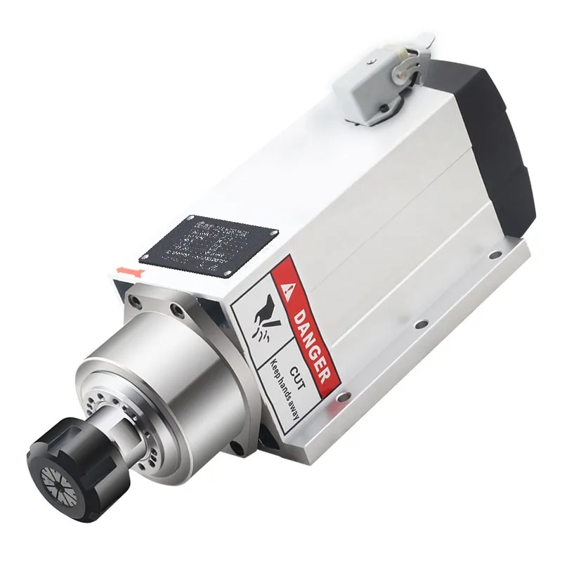 For Numerical Control Milling Machine Power Head 2.2KW Drilling Engraving Milling Punching ER25 for Cutting and Grinding