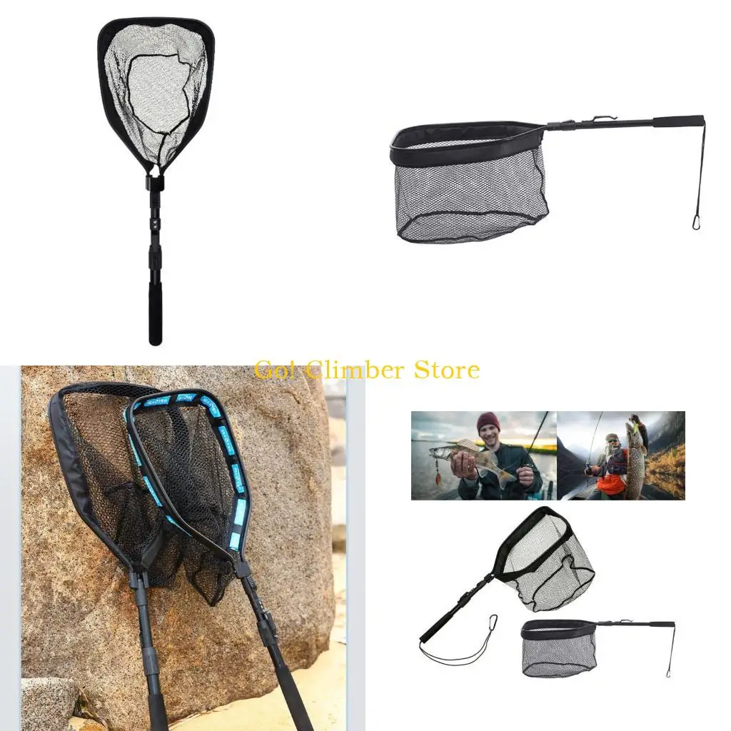 

Q84C Fly Fishing Net Nonslip износостойкие сетки с сеть