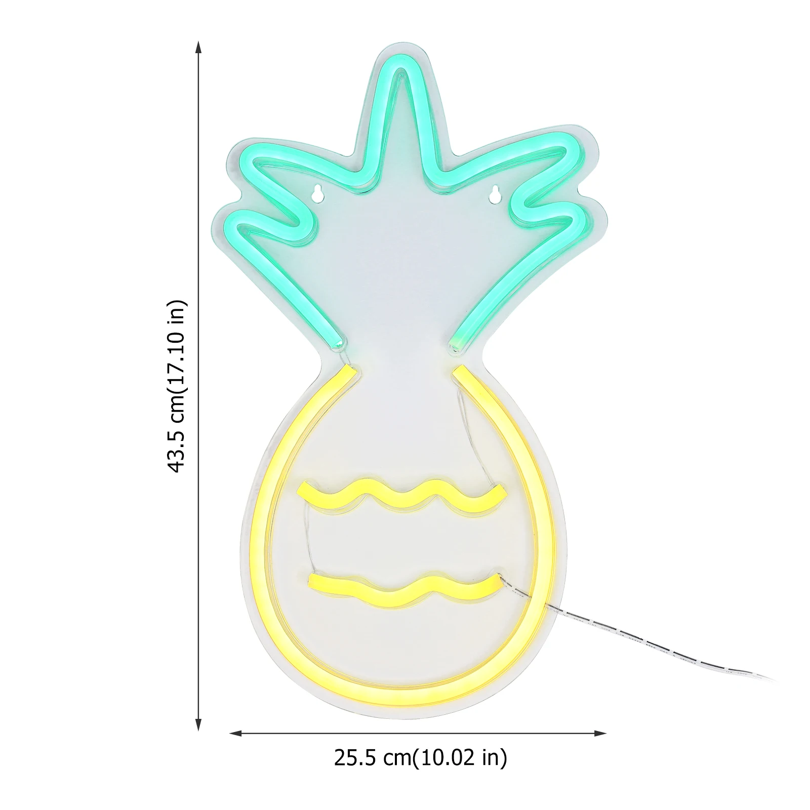 

Светодиодный неоновый световой знак в форме ананаса, настенный светильник для спальни, фестиваль, вечерние украшения, украшение для комнаты на Рождество, День святого Валентина