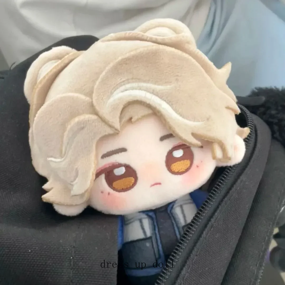 

10cm Anime Lage Nine Kawaii Cotton Doll Starfish Body Cartoon Mini Keychain Soft Plushie Toy Figures Collection Fans Gift