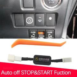Automatic Stop Start Engine System Device OFF Button Control Sensor Plug Stop Cancel Cable For Toyota Noah Voxy R80 2014-2020