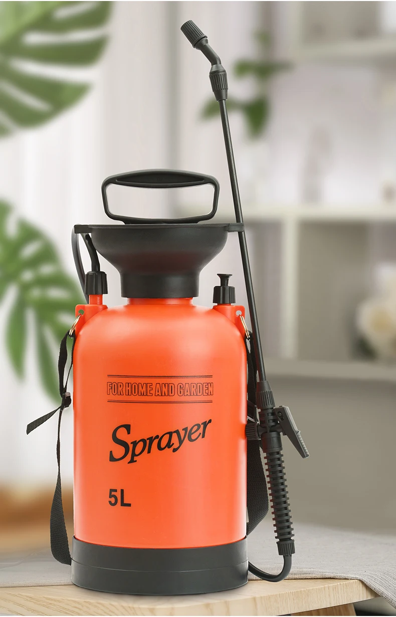 5L Garten Druck Sprayer Bewässerung Blume Pflanze Gießkanne Pestizid Dünger Spray Werkzeug Luftpumpe Wasser Spritzen Flasche – Detail 1
