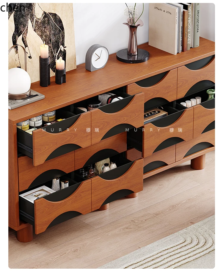 PYH side cabinet, living room, dining side bedroom, bedside entrance , antique solid wood chest