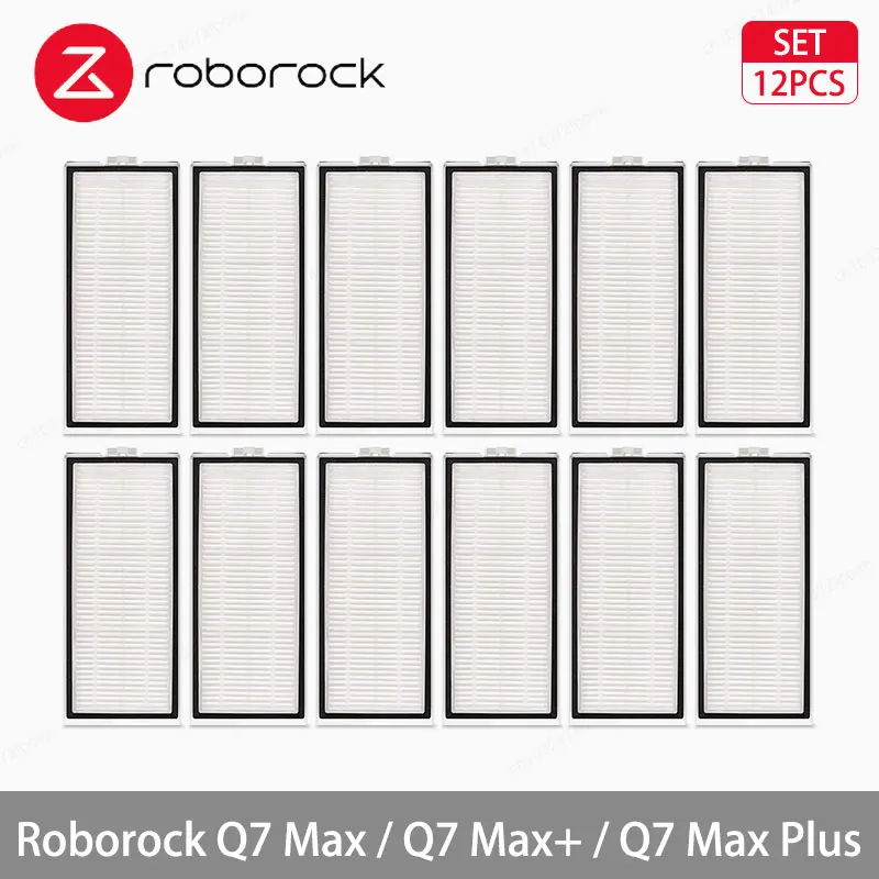 Roborock Q7 Max / Q7 Max+ / Q7 Max Plus Robotstofzuiger Accessoires Zijborstel Hepa Filter Mop Doek Stofzak Reserveonderdelen