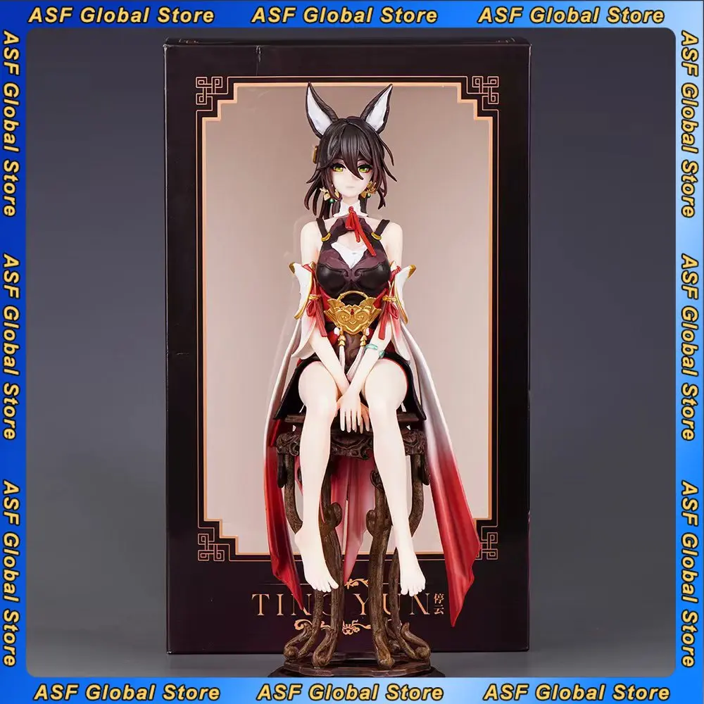 

27cm New Honkai Star Rail Anime Name Tingyun Peripheral PVC Model Beautiful Girl Statue Desktop Decoration Ornaments Gifts Toys