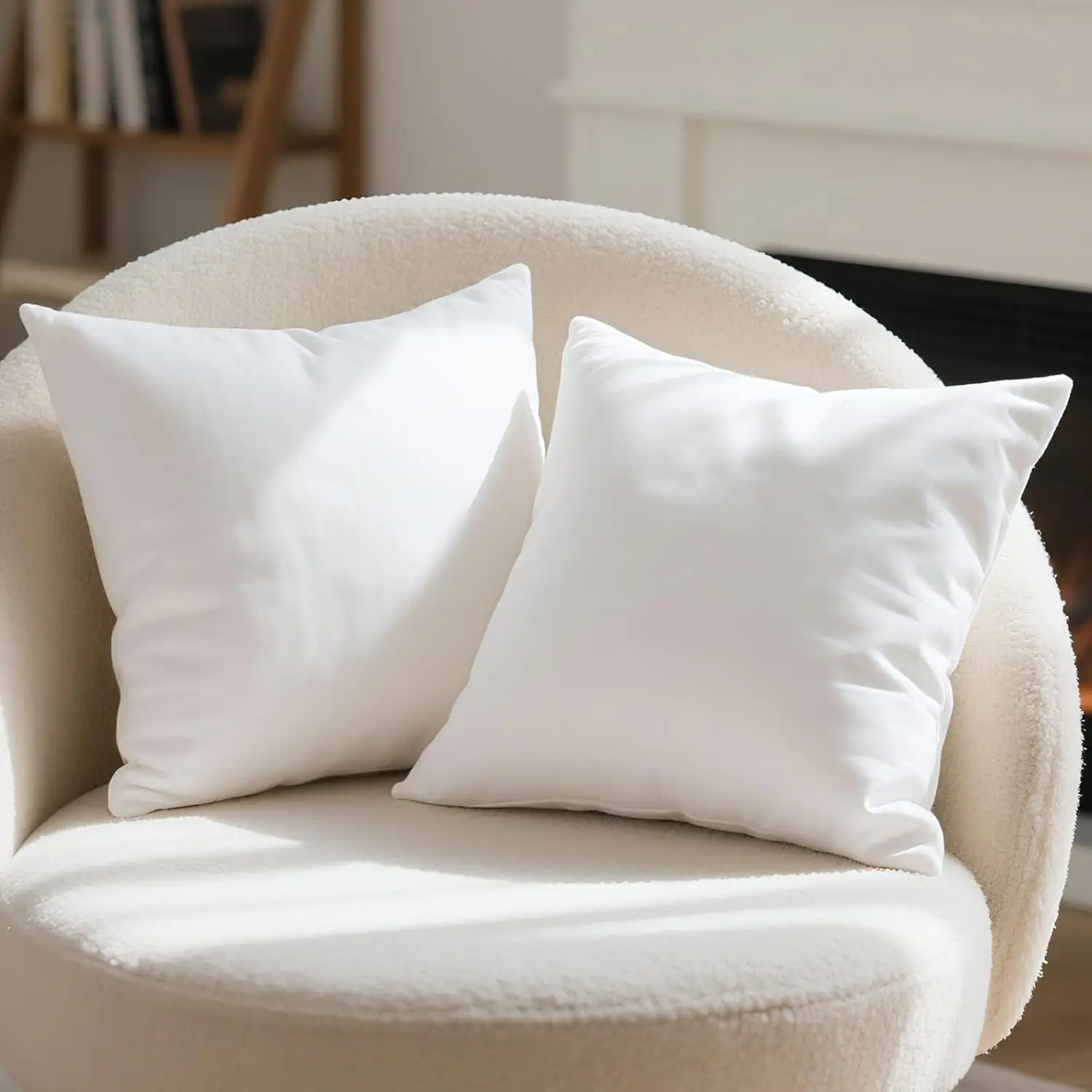 50x50cm 45x45cm 30x50cm Classic White Cushion Insert Core Soft Pillow Inner PP Cotton Filling Customized Gift Cushion Filler