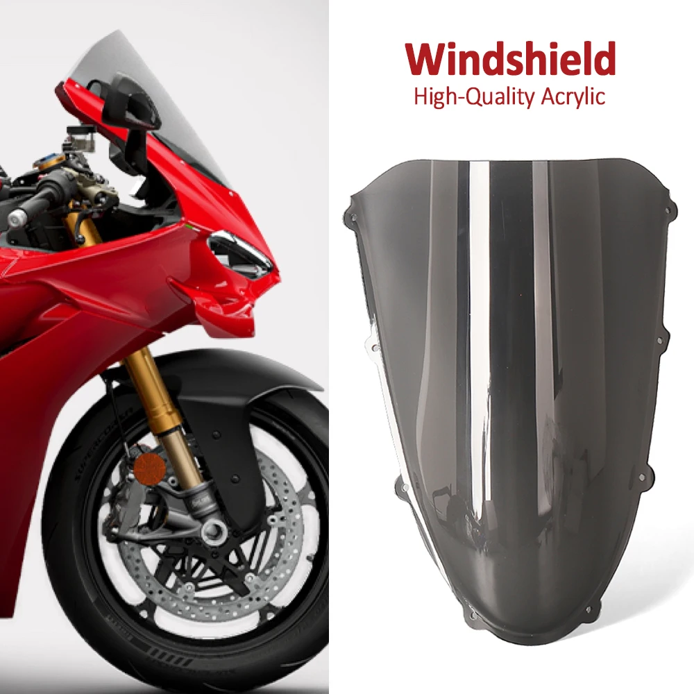 

Motorcycle Accessories High Windshield Windscreen Fairing For Ducati Panigale V4 PANIGALE V4S V4R 2025 2026