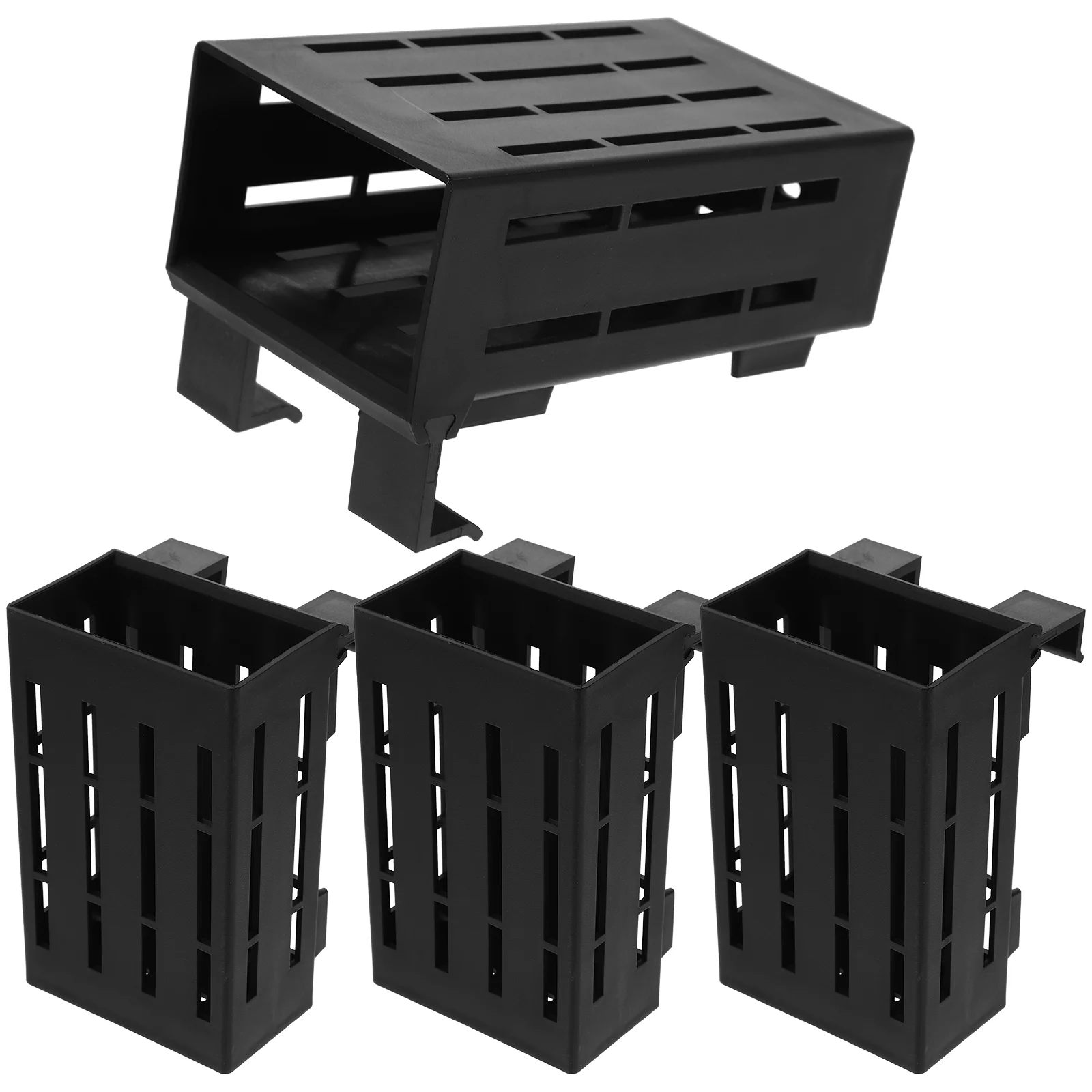4 Pcs House Plants Water Stand Aquarium Hanging Pot Aquatic Holder for Cup Planter Fish Tank Baby