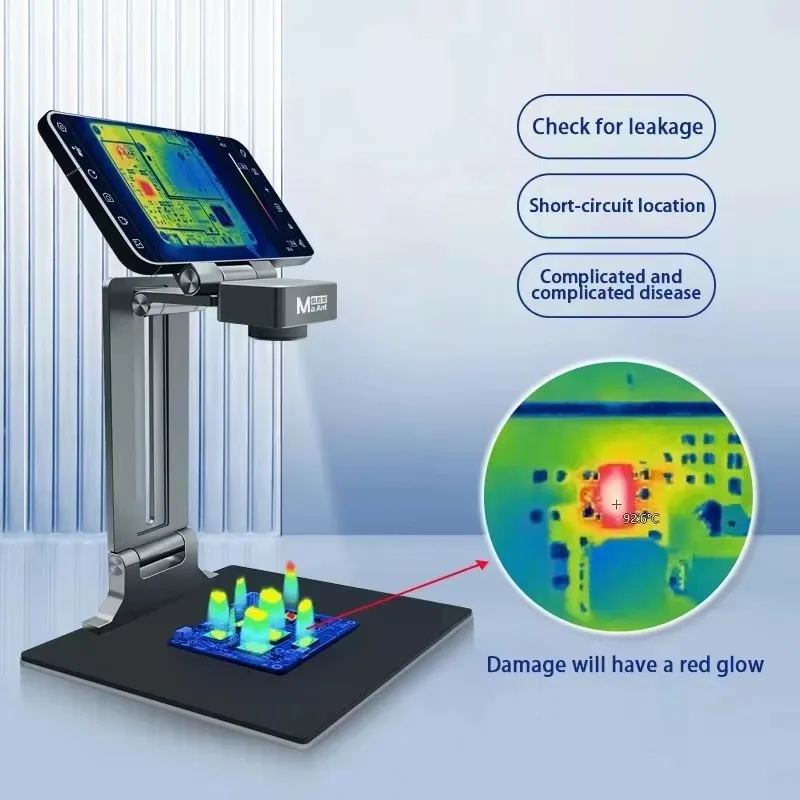 Kamera Termal RC-3 Dengan Layar Analisa, Perbaikan PCB Ponsel, Kamera HD, Alat Diagnosa Kerusakan