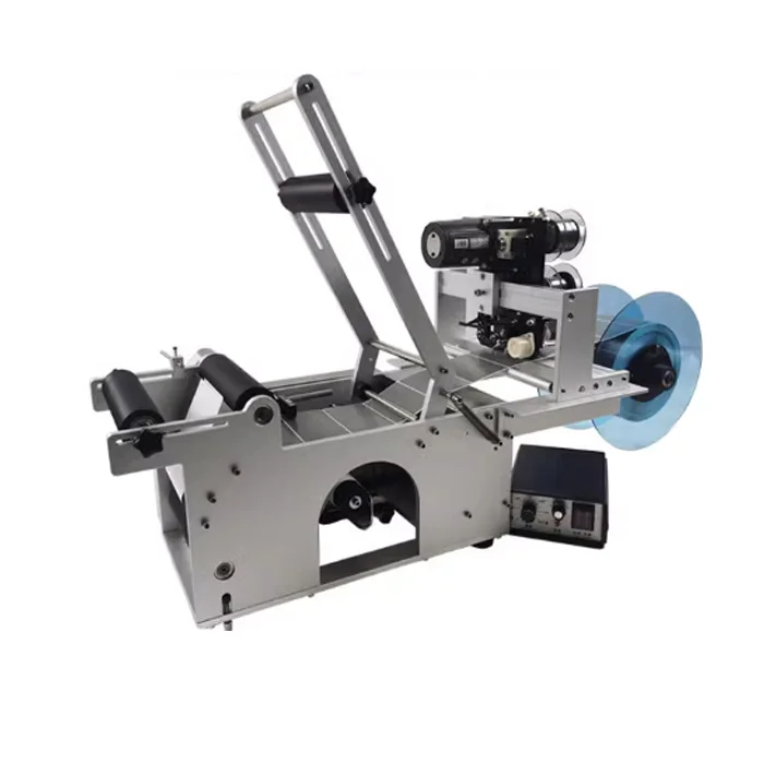 Automatic Glass Bottle Label Equipment Labeling Machine For Round Bottle